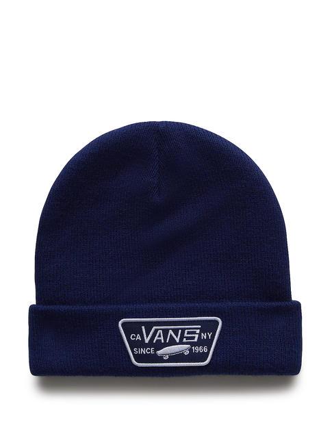 VANS MILFORD Czapka niebieskie głębiny - Włosy