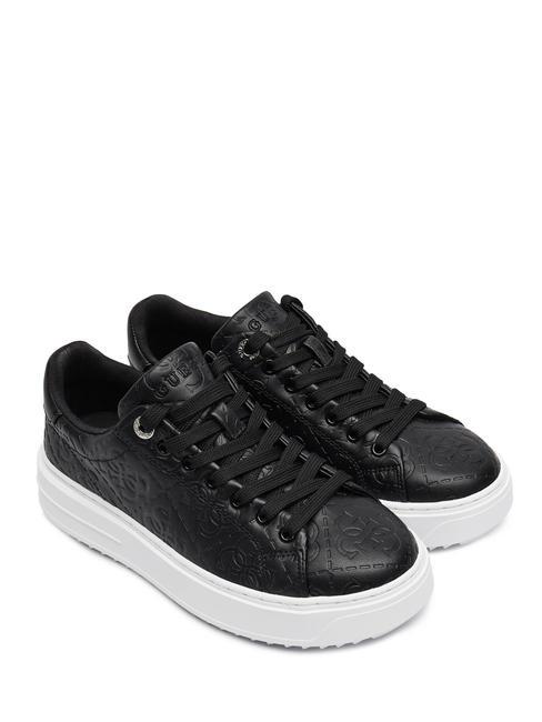 GUESS DENESA9  Adidasy CZARNY - Buty damskie