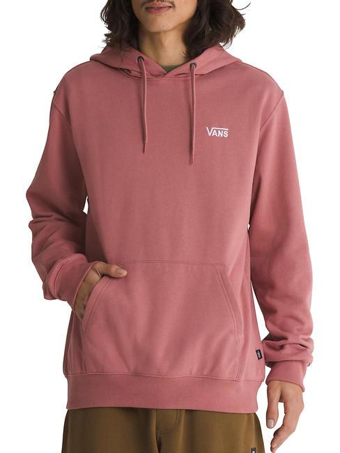 VANS CORE BASIC PO  Bluza z kapturem zwiędła róża - Bluzy męskie