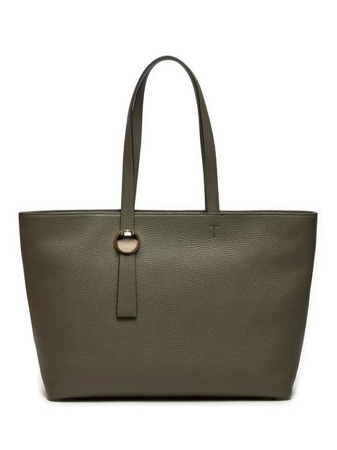FURLA SFERA  Skórzana torba na zakupy szałwia - Torby damskie