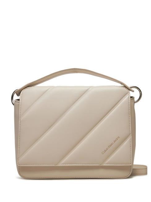 CALVIN KLEIN LINE QUILT  Torebka z paskiem na ramię skorupka jajka - Torby damskie