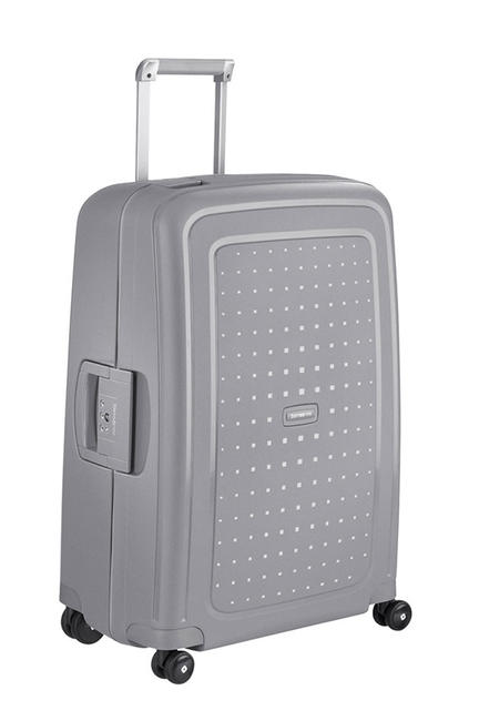 SAMSONITE S'CURE Wózek średniej wielkości SREBRNY - Wózki twarde