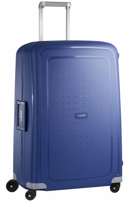 SAMSONITE S'CURE Duży wózek CIEMNONIEBIESKI - Wózki twarde