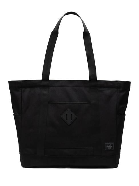 HERSCHEL HERITAGE  Kupujący na ramieniu czarny tonalny - Torby damskie