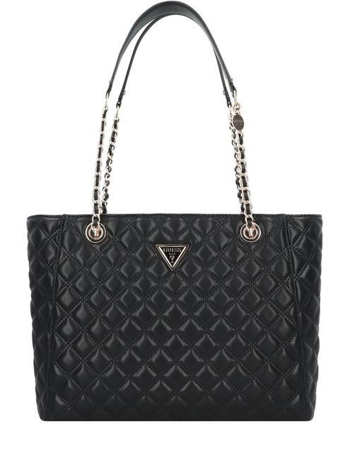GUESS GIULLY Torba na zakupy CZARNY - Torby damskie
