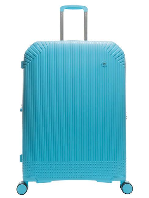 LESAC LIGHT POP 1 Duży, rozszerzalny wózek woda niebieska - Wózki twarde