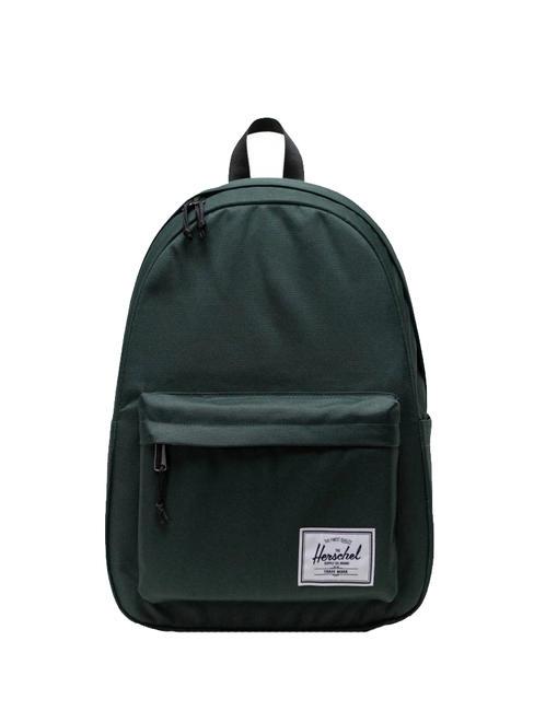HERSCHEL CLASSIC XL  Plecak na laptopa 15,6" - 26 L najciemniejszy świerk - Plecaki szkolne i rekreacyjne
