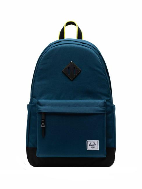 HERSCHEL HERITAGE  Plecak legion niebieski/czarny/wieczorek - Plecaki szkolne i rekreacyjne