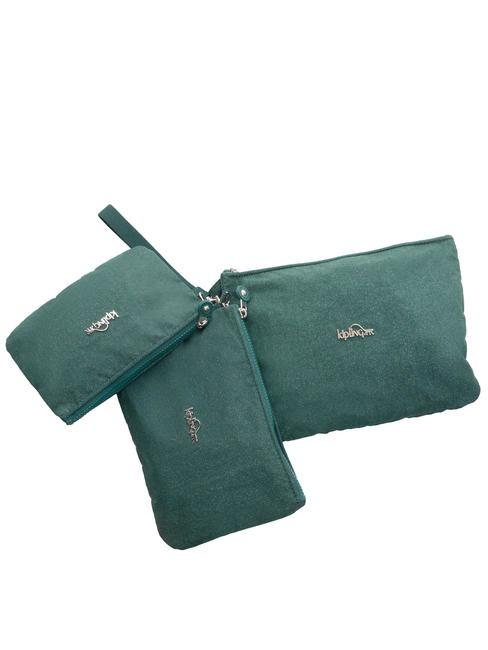 KIPLING IAKA L WRISTLET Torebka kopertówka Trio z torebką na nadgarstek kwitnąca róża - Torby damskie