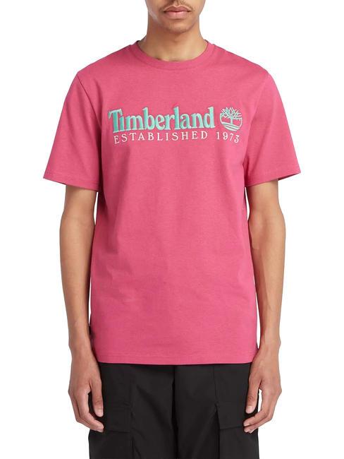 TIMBERLAND ESTABILISHED 1973 Koszulka bawełniana żywy wb - Koszulki męskie