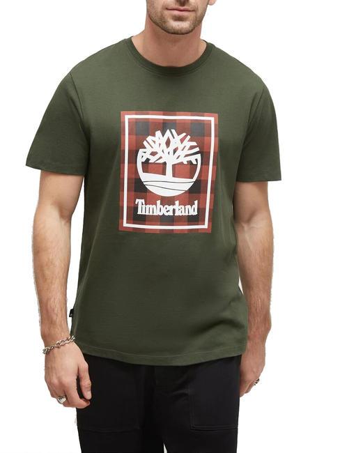 TIMBERLAND BUFFALO Koszulka bawełniana torba podróżna - Koszulki męskie