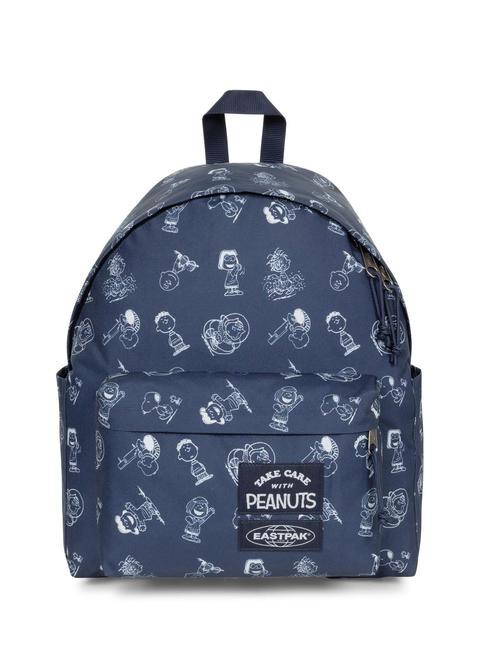 EASTPAK PADDED DAY PAK'R Plecak na laptopa 14" z kieszenią na butelkę z wodą orzeszki ziemne marynarka wojenna - Plecaki szkolne i rekreacyjne