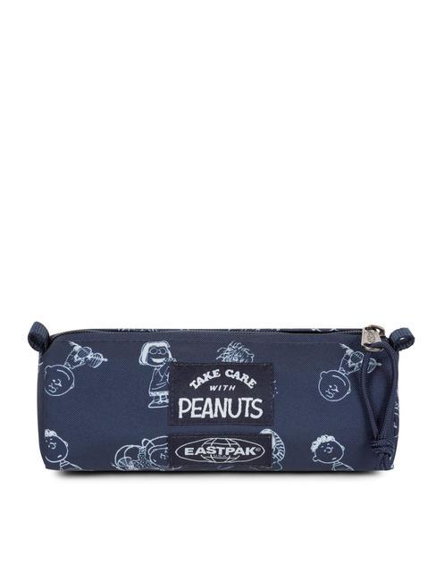 EASTPAK BENCHMARK PEANUTS Piórnik orzeszki ziemne marynarka wojenna - Piórniki i akcesoria