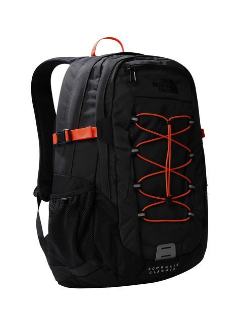 THE NORTH FACE BOREALIS CLASSIC Plecak 29L asfaltowo-szary/re - Plecaki na laptopa do pracy