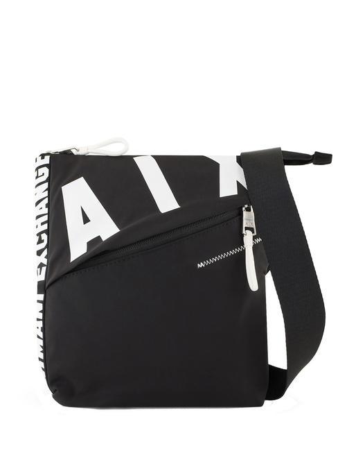 ARMANI EXCHANGE FLAT Torebka Czarny - Torby na ramię męskie