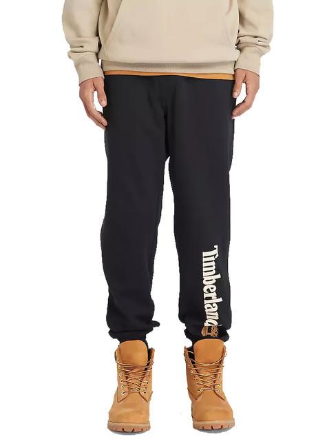 TIMBERLAND KENNEBEC RIVER Spodnie dresowe CZARNY - Dresy sportowe męskie