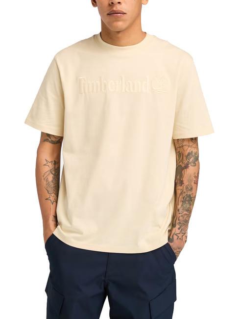 TIMBERLAND EMBROIDERY TONAL Koszulka bawełniana angora - Koszulki męskie