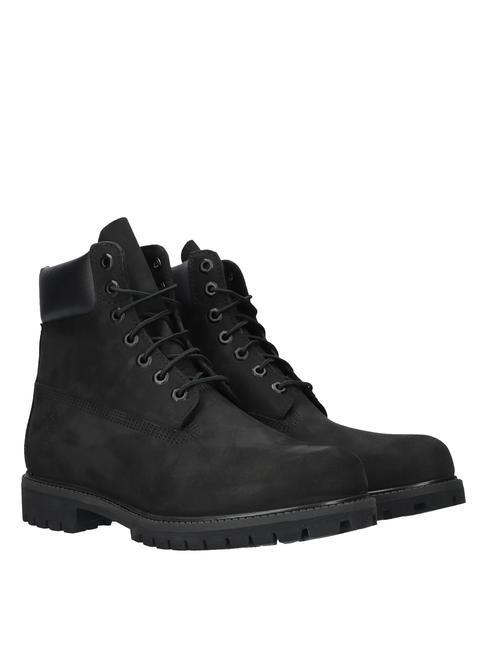 TIMBERLAND 6 INCH  Skórzane botki CZARNY - Buty uniseks