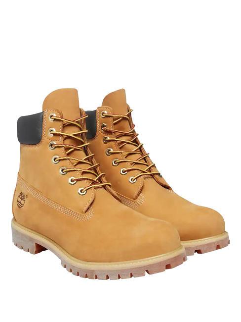 TIMBERLAND 6 INCH  Skórzane botki żółty - Buty uniseks