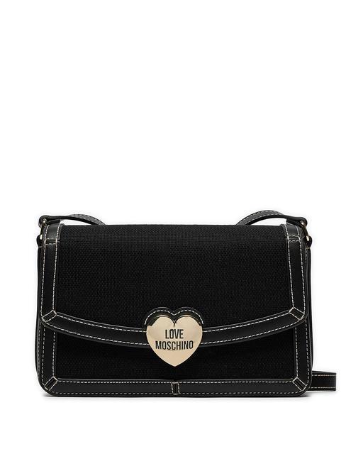 LOVE MOSCHINO LOVE SELLE  Torba na ramię Czarny - Torby damskie