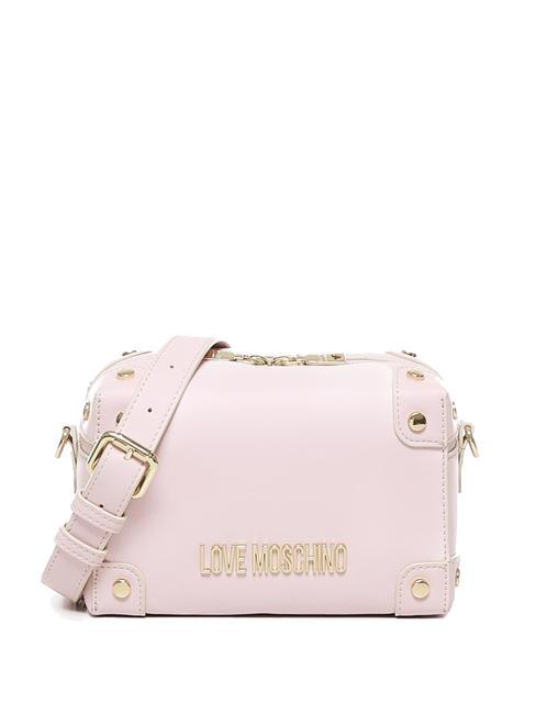 LOVE MOSCHINO BUNNY  Mała torba na ramię proszek - Torby damskie