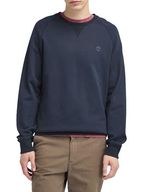 TIMBERLAND EXETER RIVER BASIC Bluza z okrągłym dekoltem ciemny szafir/ciemny denim - Bluzy męskie