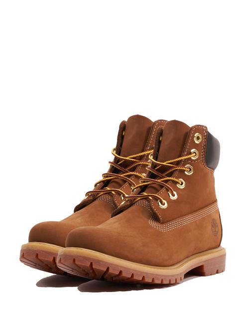 TIMBERLAND 6 INCH  Skórzane botki brązowy - Buty uniseks
