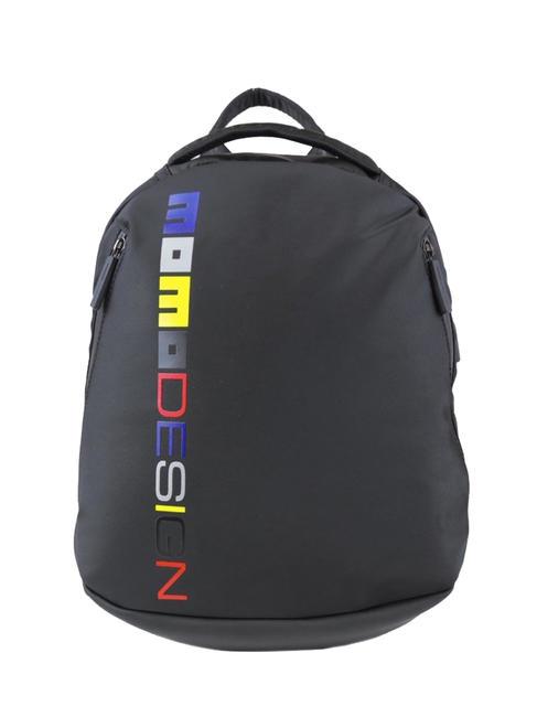 MOMO DESIGN LOGO PATCH Plecak czarny/wielokolorowy - Plecaki na laptopa do pracy