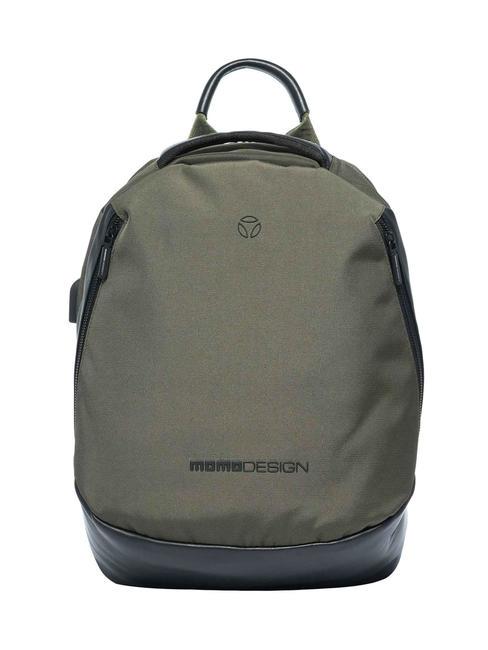 MOMO DESIGN EVERYDAY Plecak  zielony/czarny - Plecaki szkolne i rekreacyjne