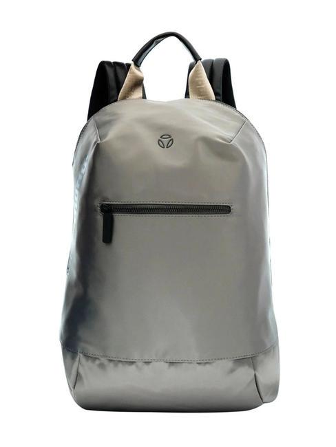 MOMO DESIGN IRON Plecak na laptopa 15" grafitowymetaliczny/czarny - Plecaki szkolne i rekreacyjne