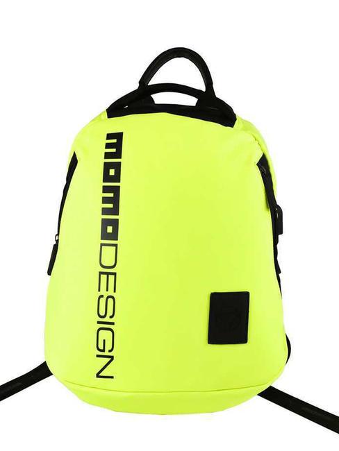 MOMO DESIGN LOGO PATCH Plecak kwaśna zieleń - Plecaki na laptopa do pracy