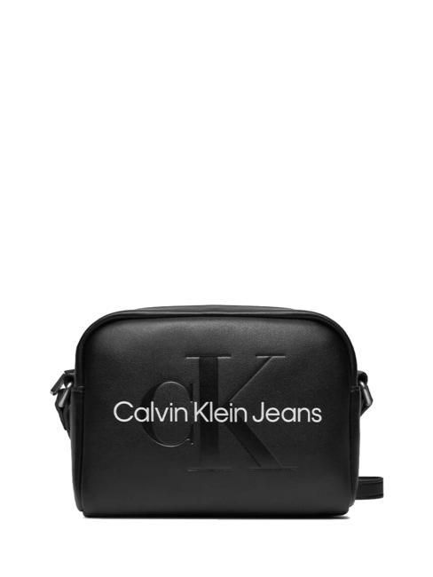 CALVIN KLEIN SCULPTED Camera Bag Mała torba na ramię czarny/neutralny - Torby damskie