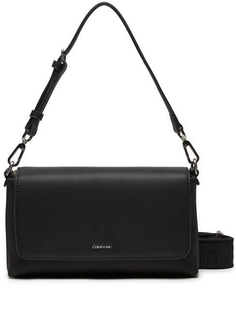 CALVIN KLEIN MUST  Torba na ramię z paskiem na ramię czarny - Torby damskie