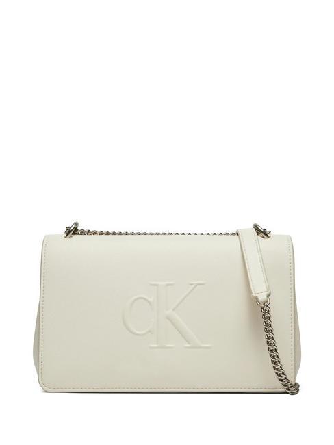 CALVIN KLEIN CK JEANS SCULPTED Torba na ramię / torba crossbody brzozowy - Torby damskie
