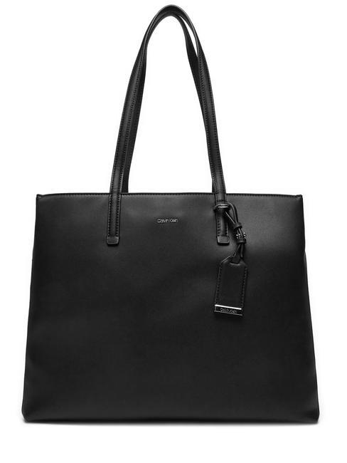CALVIN KLEIN MUST  Kupujący na ramieniu czarny - Torby damskie