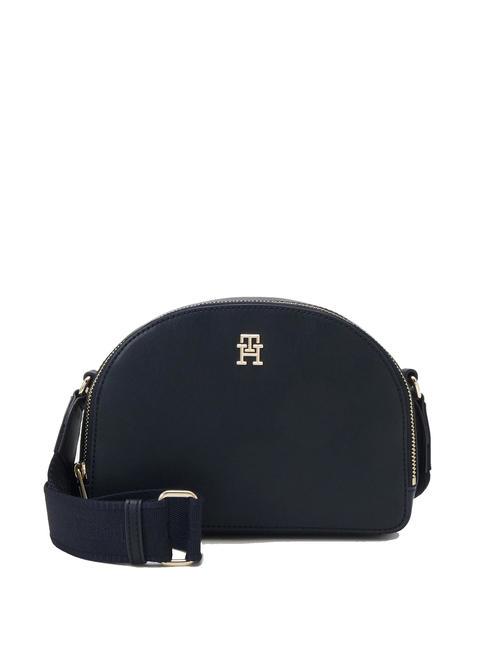 TOMMY HILFIGER MONOTYPE Mała torba na ramię kosmiczny niebieski - Torby damskie