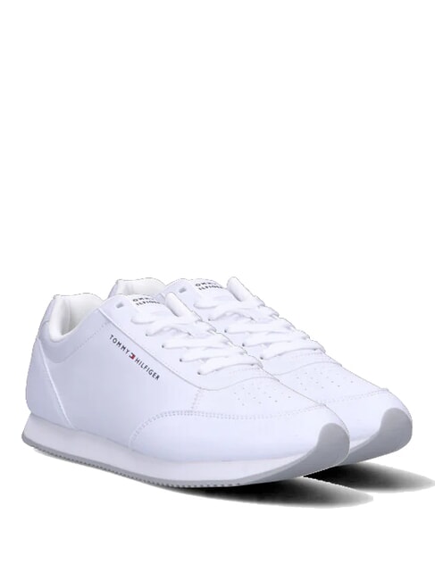 TOMMY HILFIGER RUNNER MIX Niskie trampki biały - Buty męskie