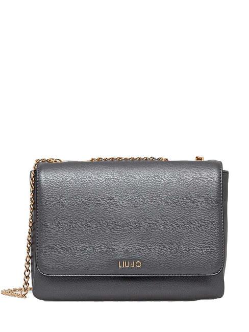 LIUJO EUTHALIA  Torba na ramię / torba crossbody antracyt spełniony. - Torby damskie