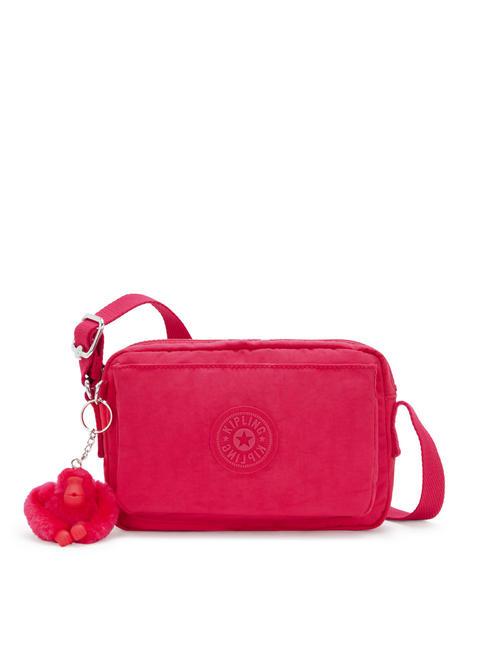 KIPLING ABANU S Mała torba na ramię różowe konfetti - Torby damskie
