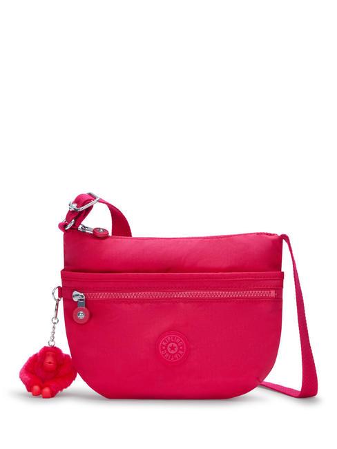 KIPLING ART S Mała torba na ramię różowe konfetti - Torby damskie