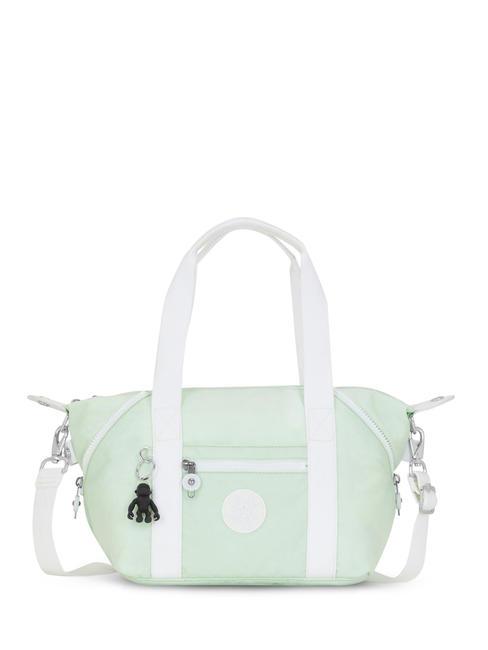 KIPLING ART MINI Torba zakupowa z paskiem na ramię przewiewny zielony c - Torby damskie