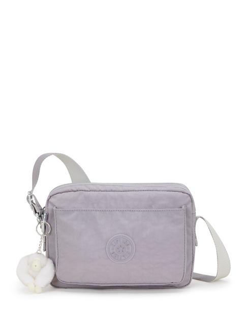 KIPLING ABANU M Torba na ramię delikatny szary - Torby damskie