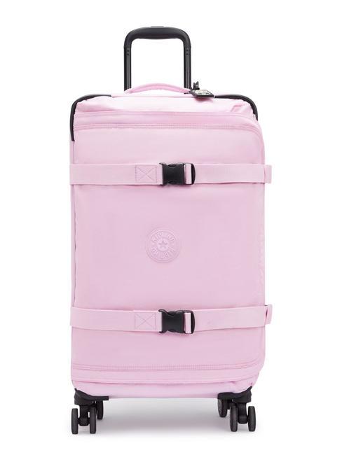 KIPLING SPONTANEOUS Wózek średniej wielkości kwitnący róż - Wózki półsztywne