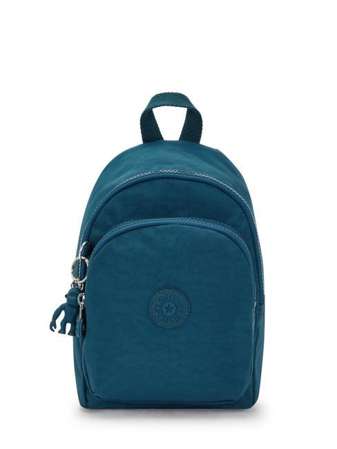 KIPLING NEW DELIA COMPACT Mini plecak kosmiczny szmaragd - Torby damskie
