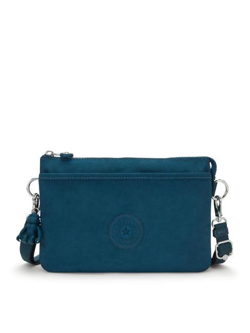 KIPLING RIRI S Płaska mini torba kosmiczny szmaragd - Torby damskie