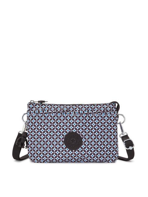 KIPLING RIRI Torba na ramię czarna płytka - Torby damskie