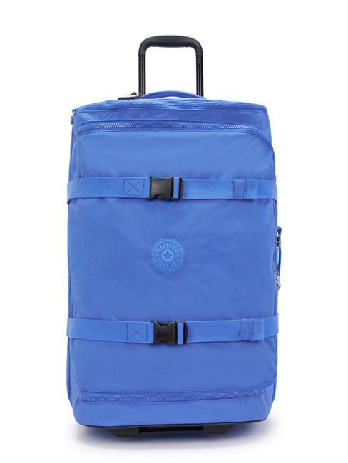 KIPLING AVIANA M Wózek średniej wielkości Hawana niebieski - Wózki półsztywne