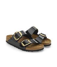 BIRKENSTOCK ARIZONA BIG BUCKLE Pantofelek ze sk&oacute;ry lakierowanej - Buty damskie