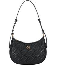 PINKO HALF MOON MINI  Torba na ramię, sk&oacute;ra - Torby damskie