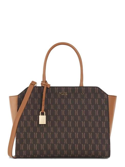 ALVIERO MARTINI PRIMA CLASSE MONOGRAM  Torba zakupowa z paskiem na ramię ciemny - Torby damskie